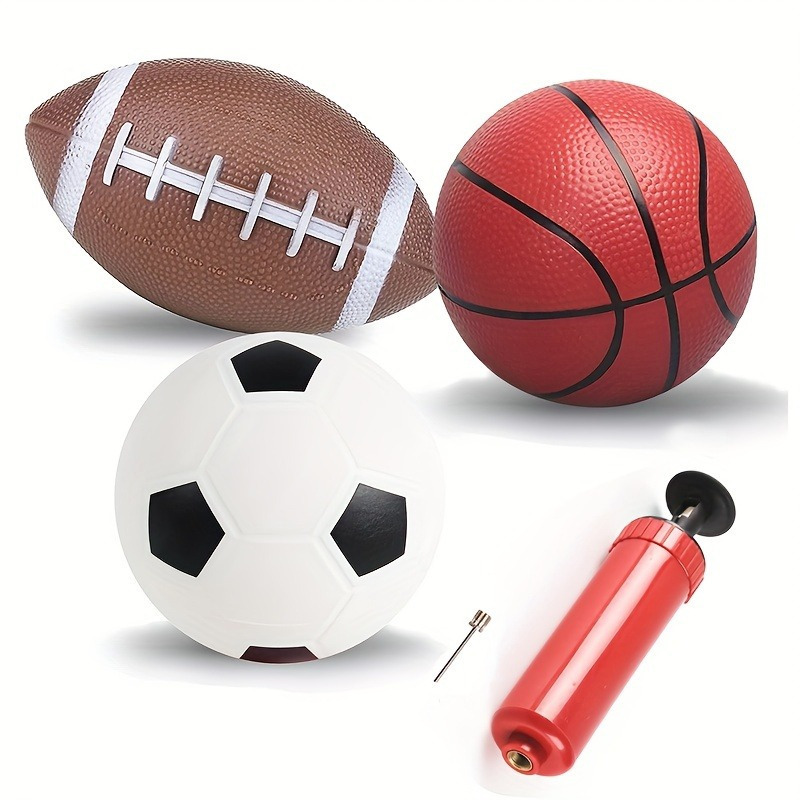Outdoor Sport An - 3 PCS Bola Sepak Bola Basket