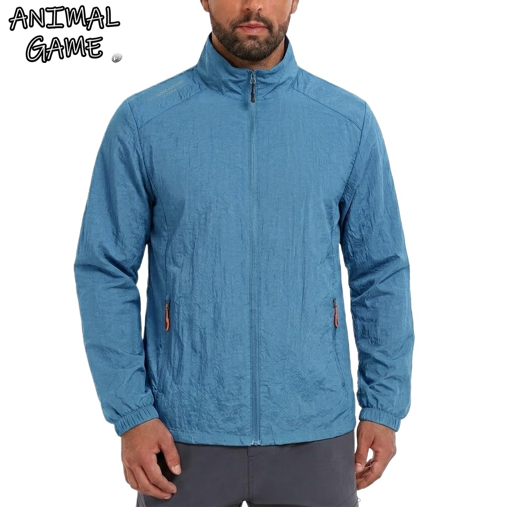 Outdoor Sport Coat - Jaket Pelindung Sinar Matahari UPF50+ Pria,