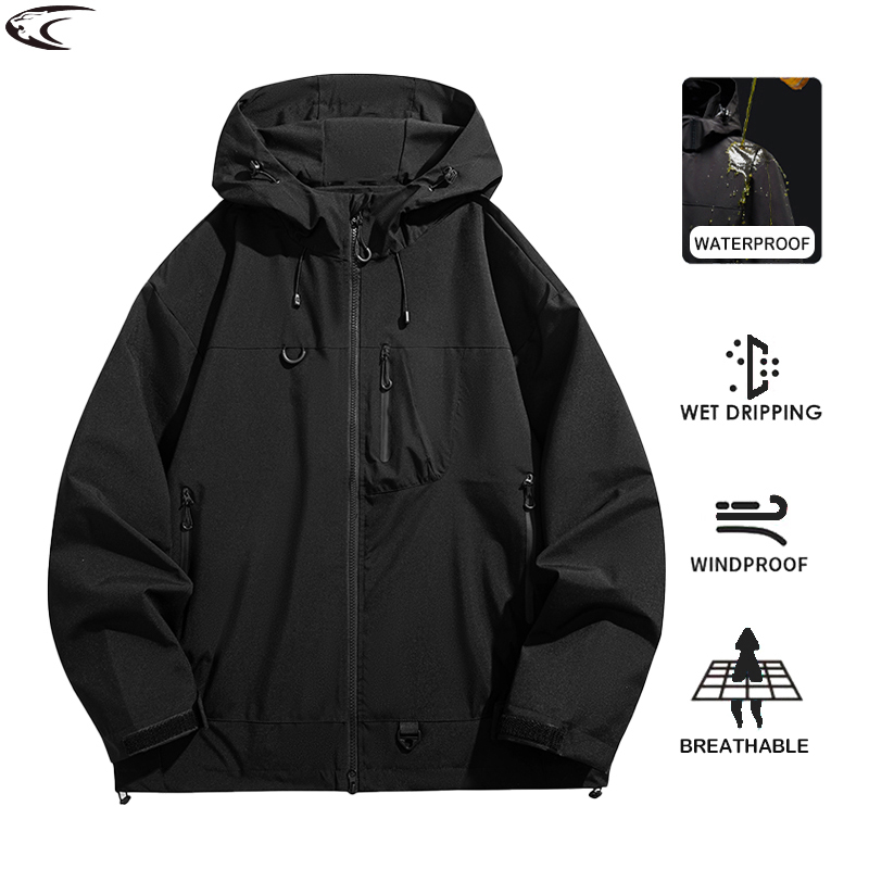 Outdoor Sport Coat - LNGXO Jaket Satu Lapis Tahan Angin