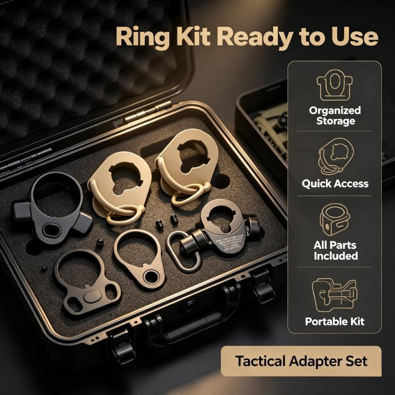 Outdoor Sport Hobbies - Adaptor Putar Lepas Cepat Metal Qd