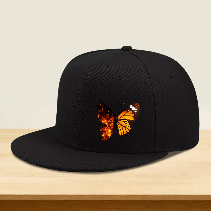 1 Buah Topi Hip-Hop Motif Kupu - Outdoor Sport Festival ulasan dan harga