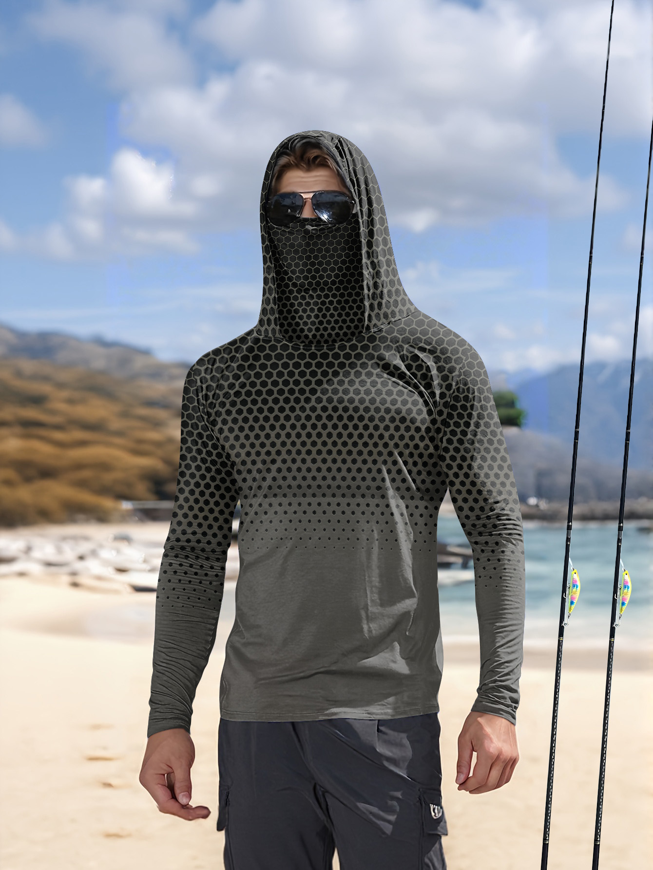 Pakaian Memancing Pria Terlari - Outdoor Sports Activities ulasan dan harga
